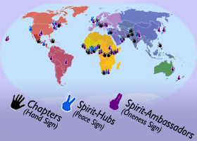 World Map of COE Family