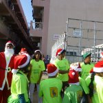 Santa visits the labor camp