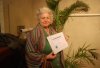 Rodica with her award